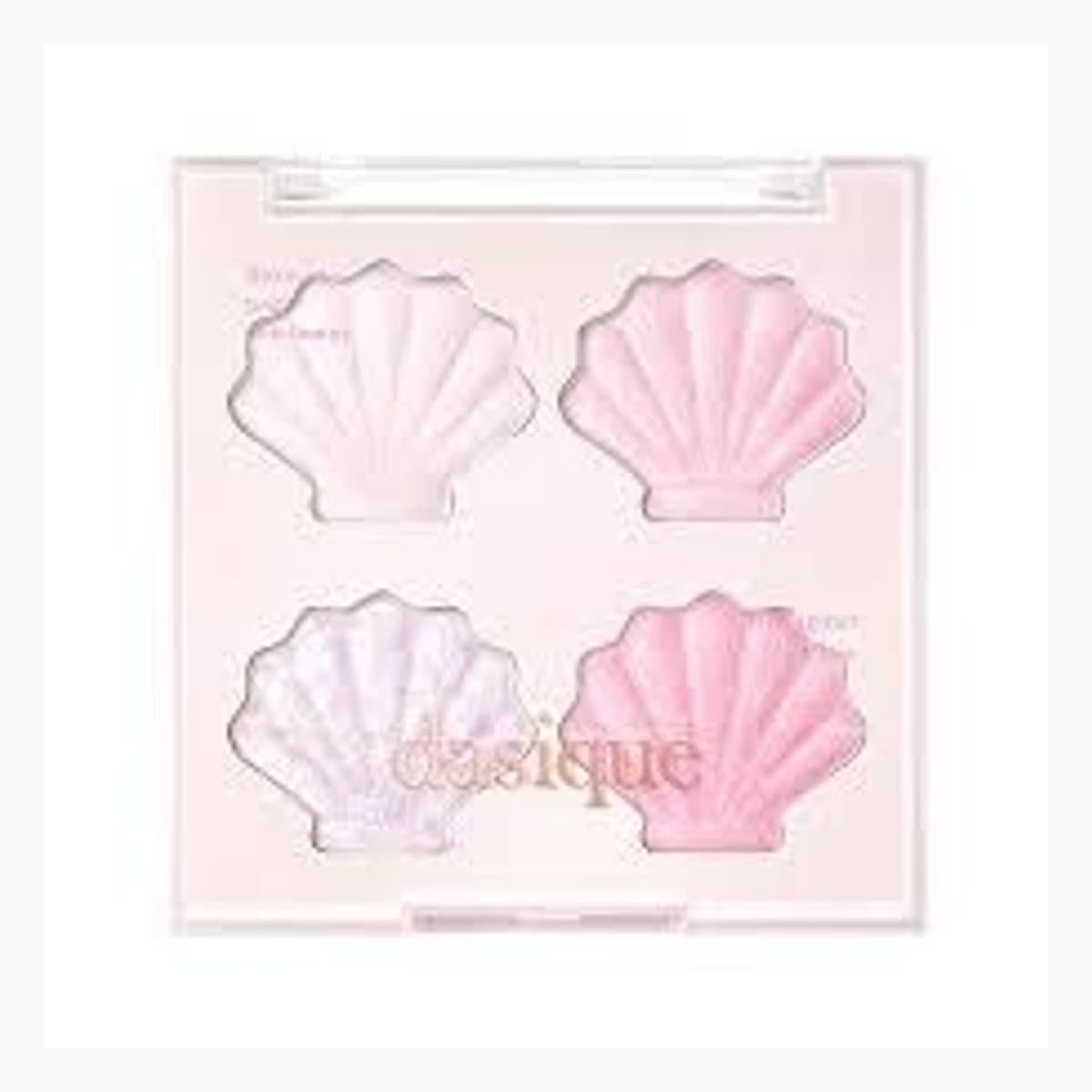 Dasique Shine Glowy Highlighter Palette 01 Twinkle Mermaid