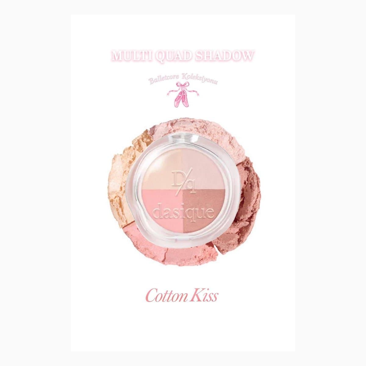 Dasique Multi Quad Shadow #01 Cotton Kiss