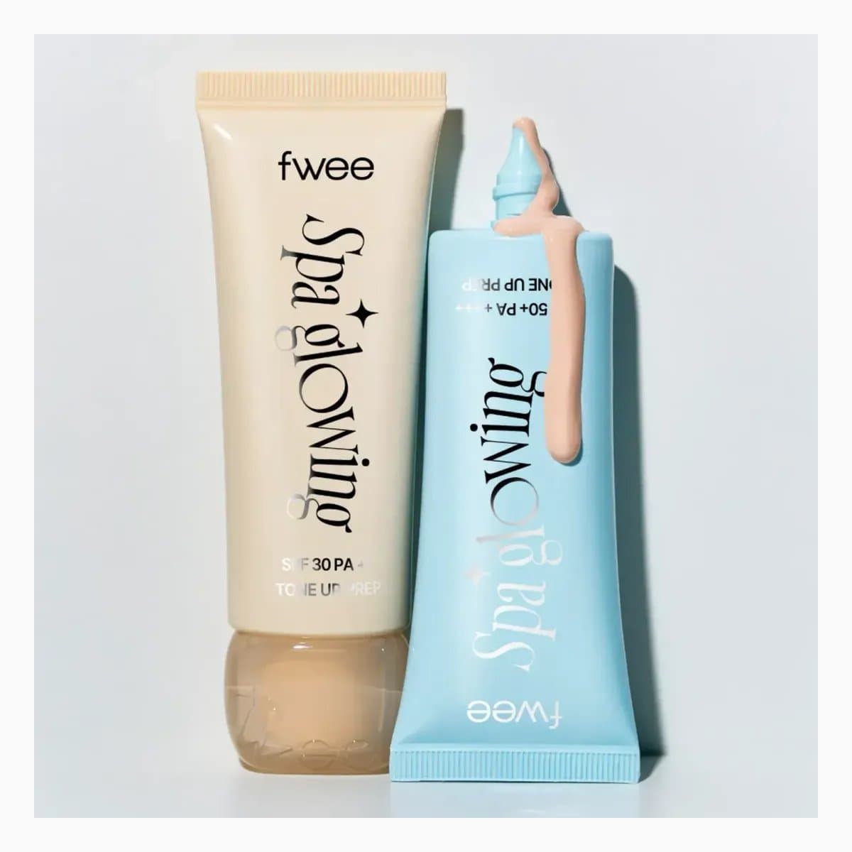fwee POST-SPA GLOWING SPF TONE UP PREP 01 Semi dewy