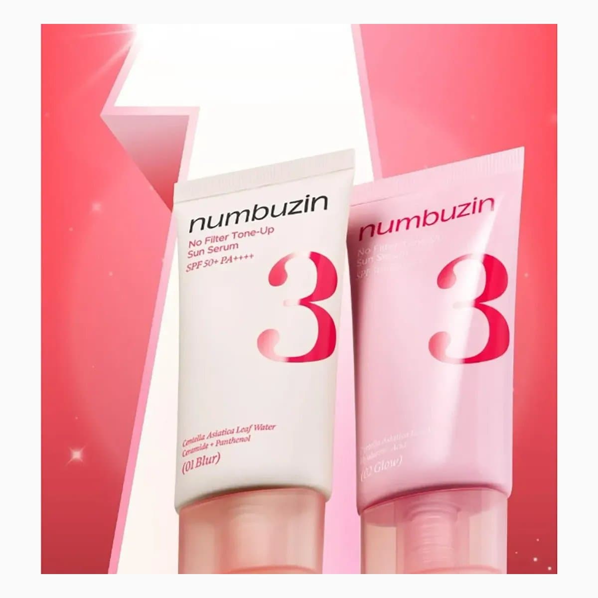 No.3 No Filter Tone-up Serum 02Glow