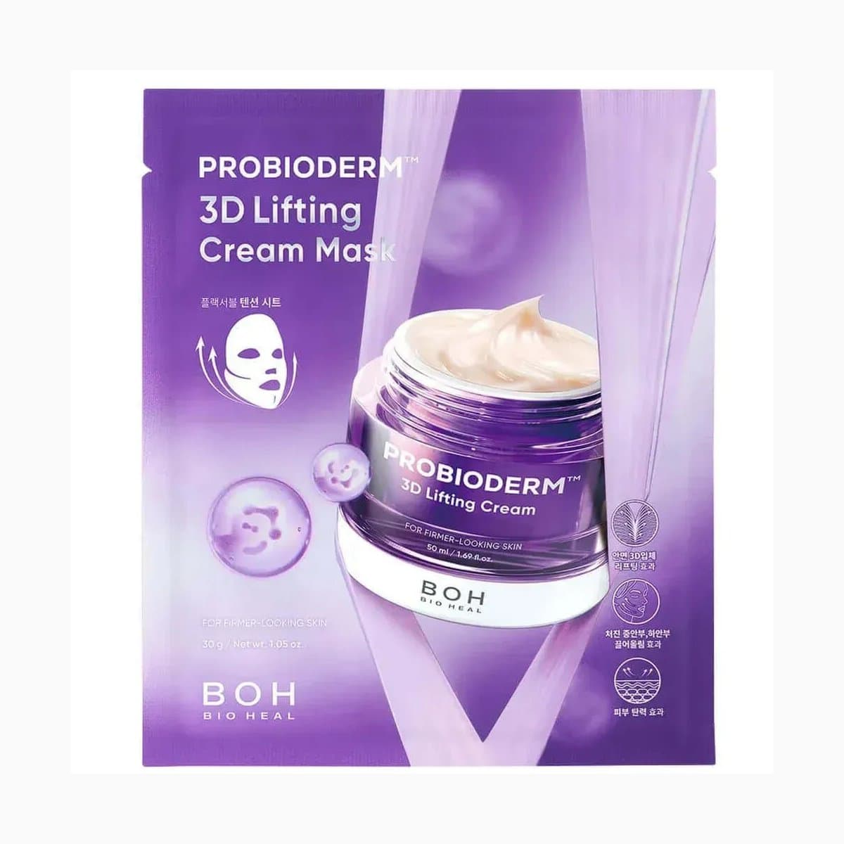 BIOHEAL BOH PROBIODERM™ 3DLifting Cream Mask 6P