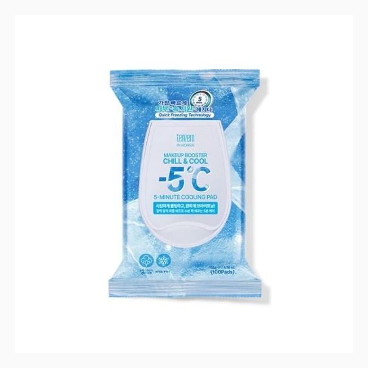 TENZERO MAKEUP BOOSTER 5-MINUTE COOLING PAD