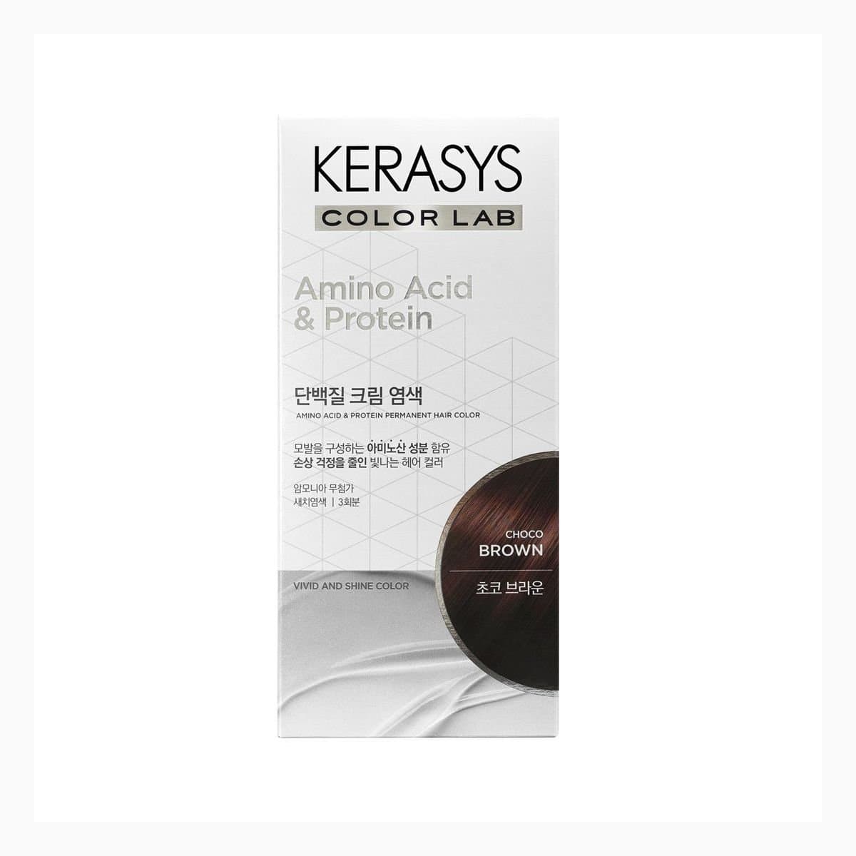 Kerasys Protein Hair Dye 120g Chocolate Brown