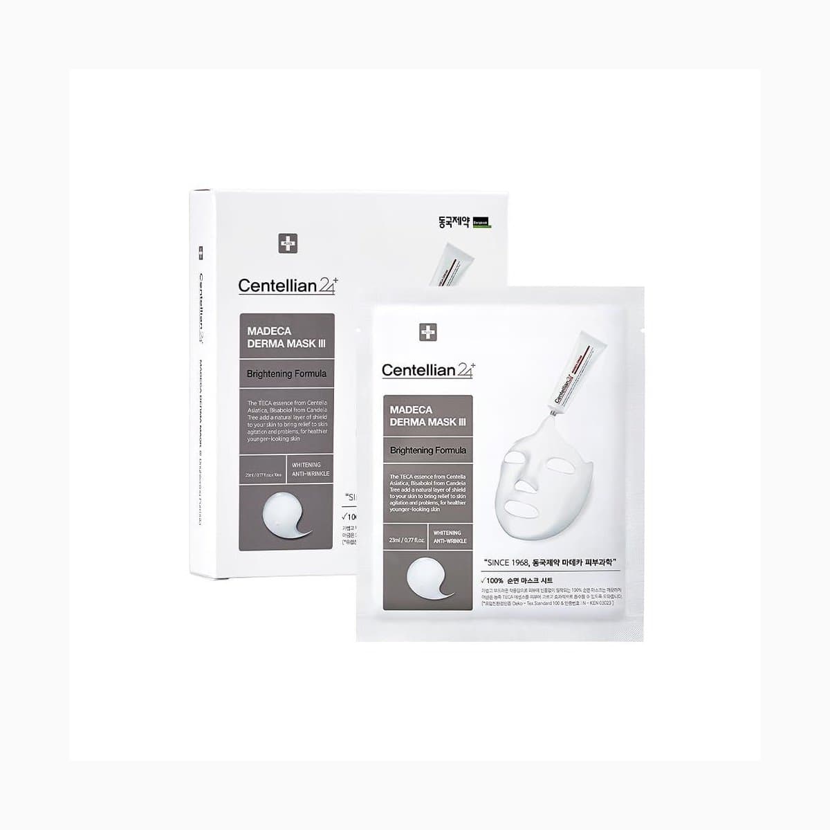 Centellian24 Madeca Derma Mask3 Brightening Fomula(10sheets)