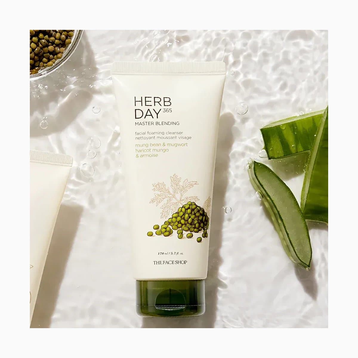 HERB DAY FOAMING CLEANSER MUNGBEAN (AVON