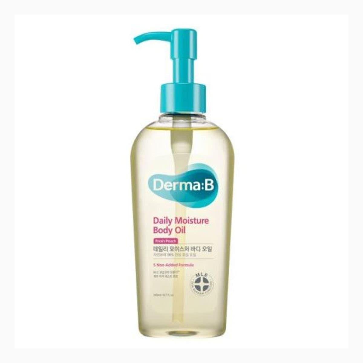 Derma:B Daily Moisture Body Oil Fresh Peach 200ml