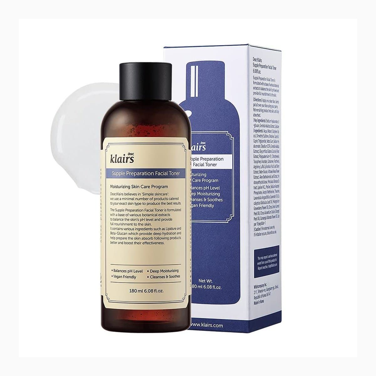 Dear, Klairs Supple Preparation Facial Toner 180 mL