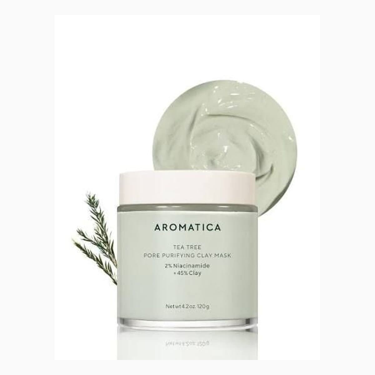 Tea tree Pore Purifying Clay Mask
2% Niacinamide + 45% Clay
