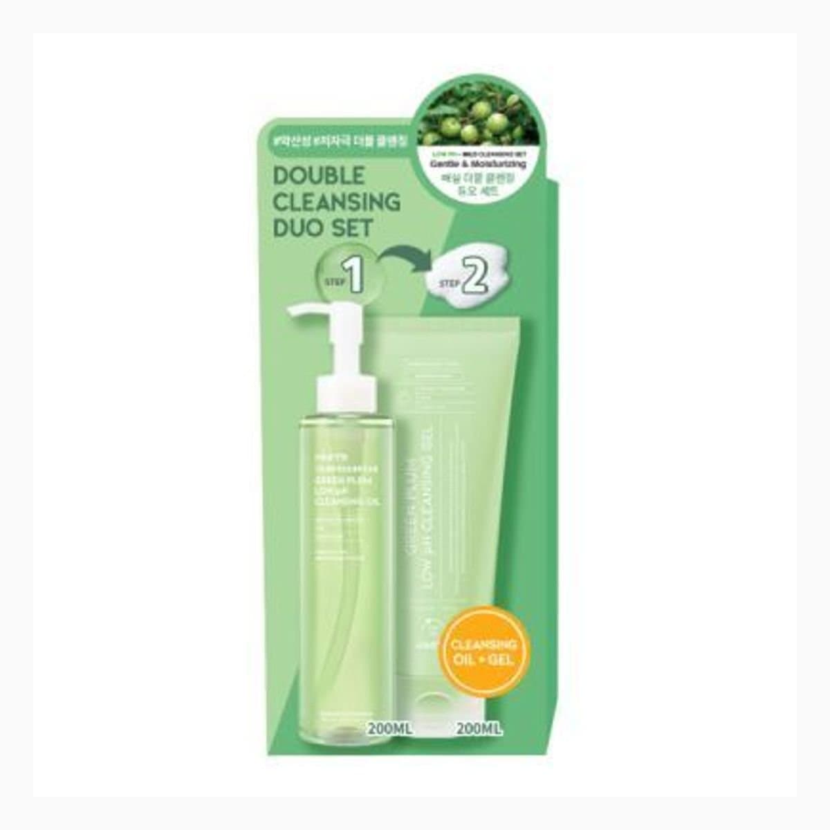 #OOTD
Green Plum Double Cleansing
Duo Set