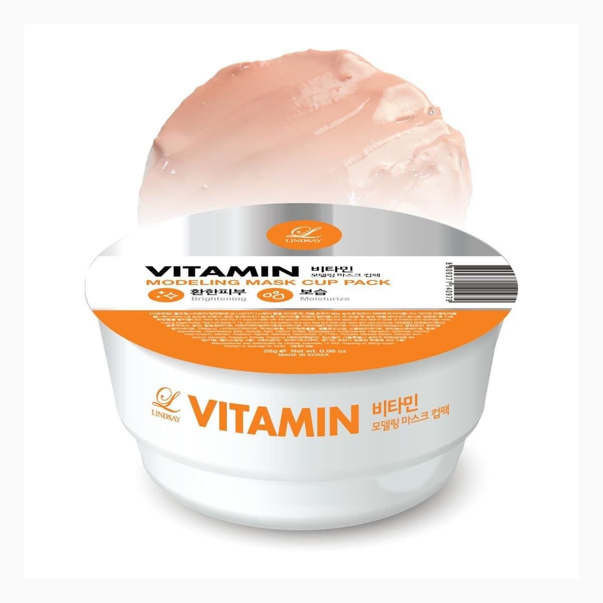 Lindsay Vitamin Modeling Mask Cup Pack
