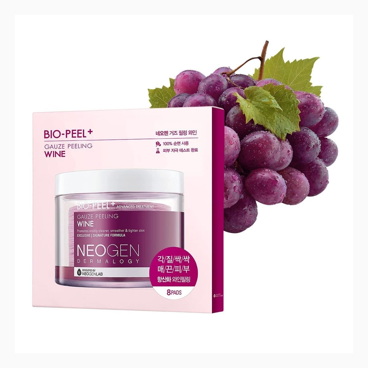 NEOGEN DERMALOGY
BIO PEEL GAUZE PEELING WINE
8 EACH