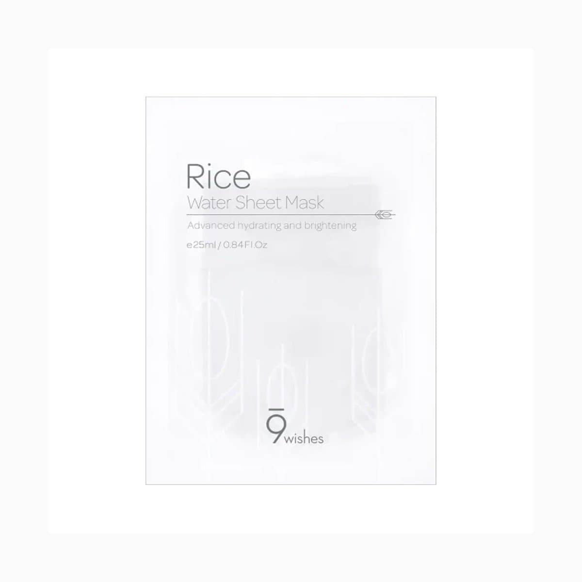Rice Water Sheet Mask