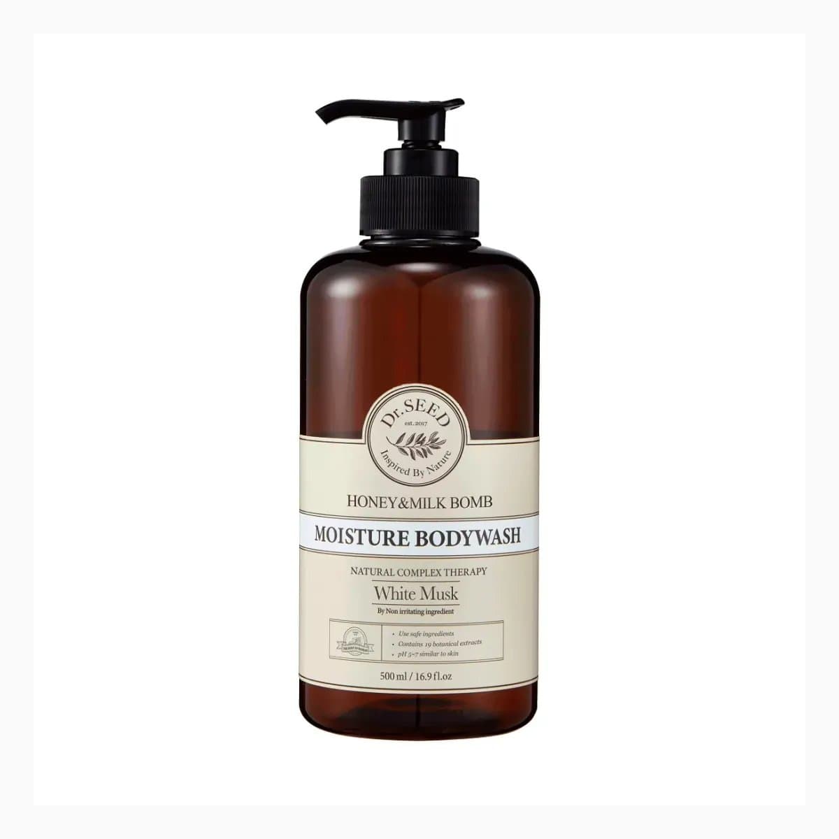 Dr.SEED Honey & Milk Bomb Moisture Body Wash
