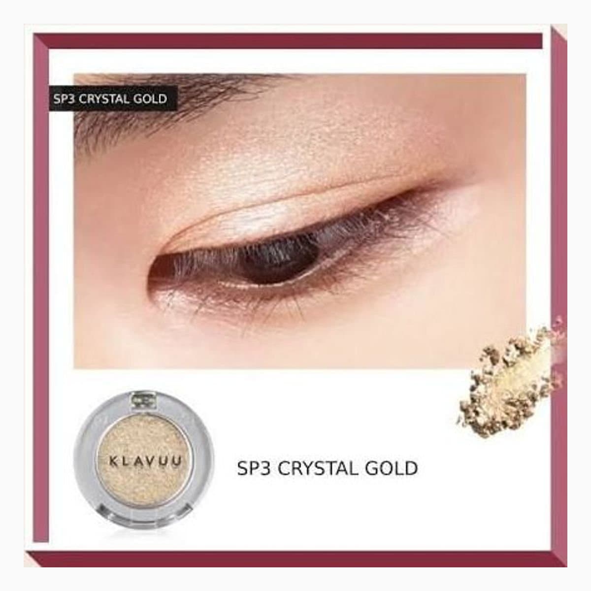 URBAN PEARLSATION Sparkle Eyeshadow - #SP3 Crystal Gold