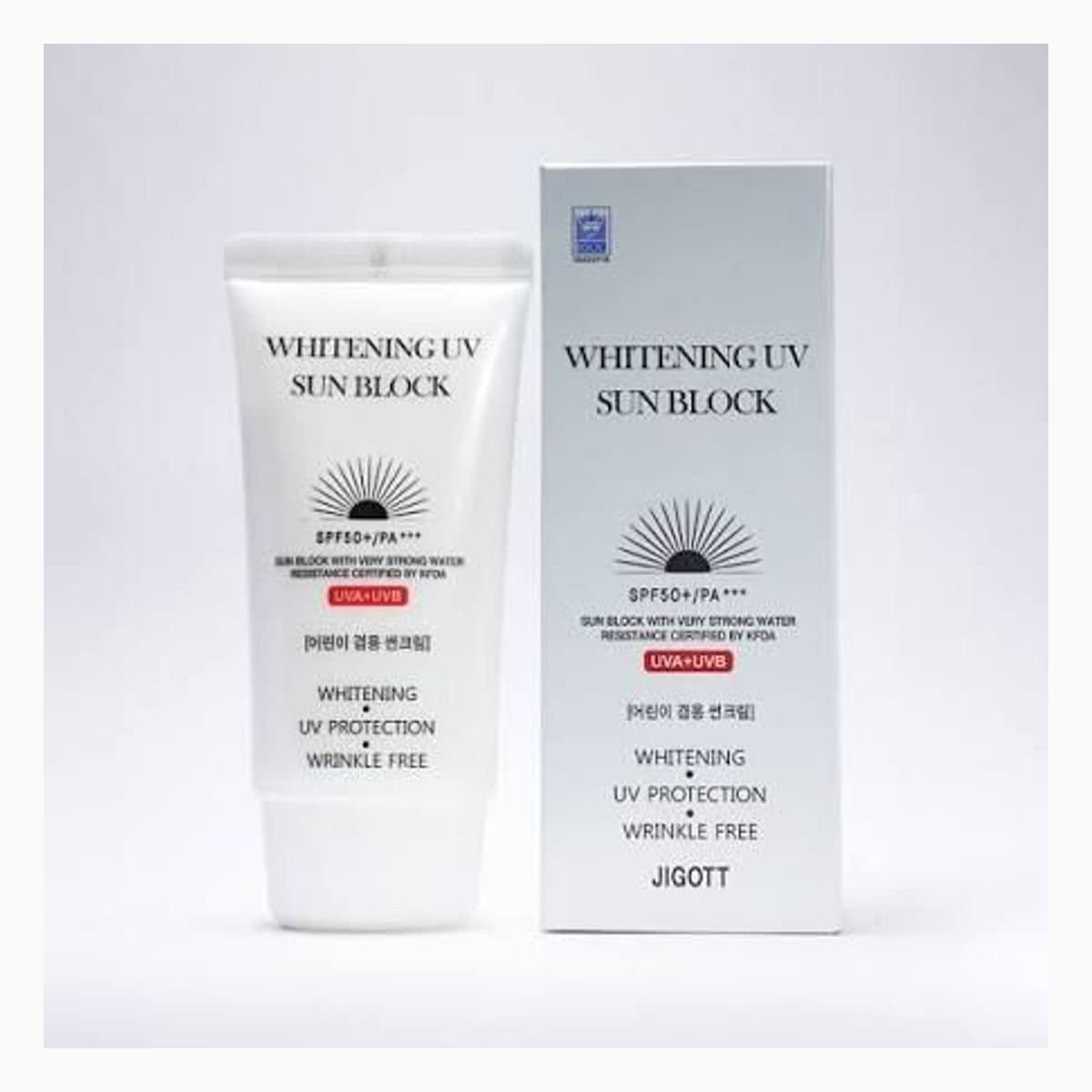 JIGOTT WHITENING UV SUN BLOCK CREAM SPF50 PA+++
