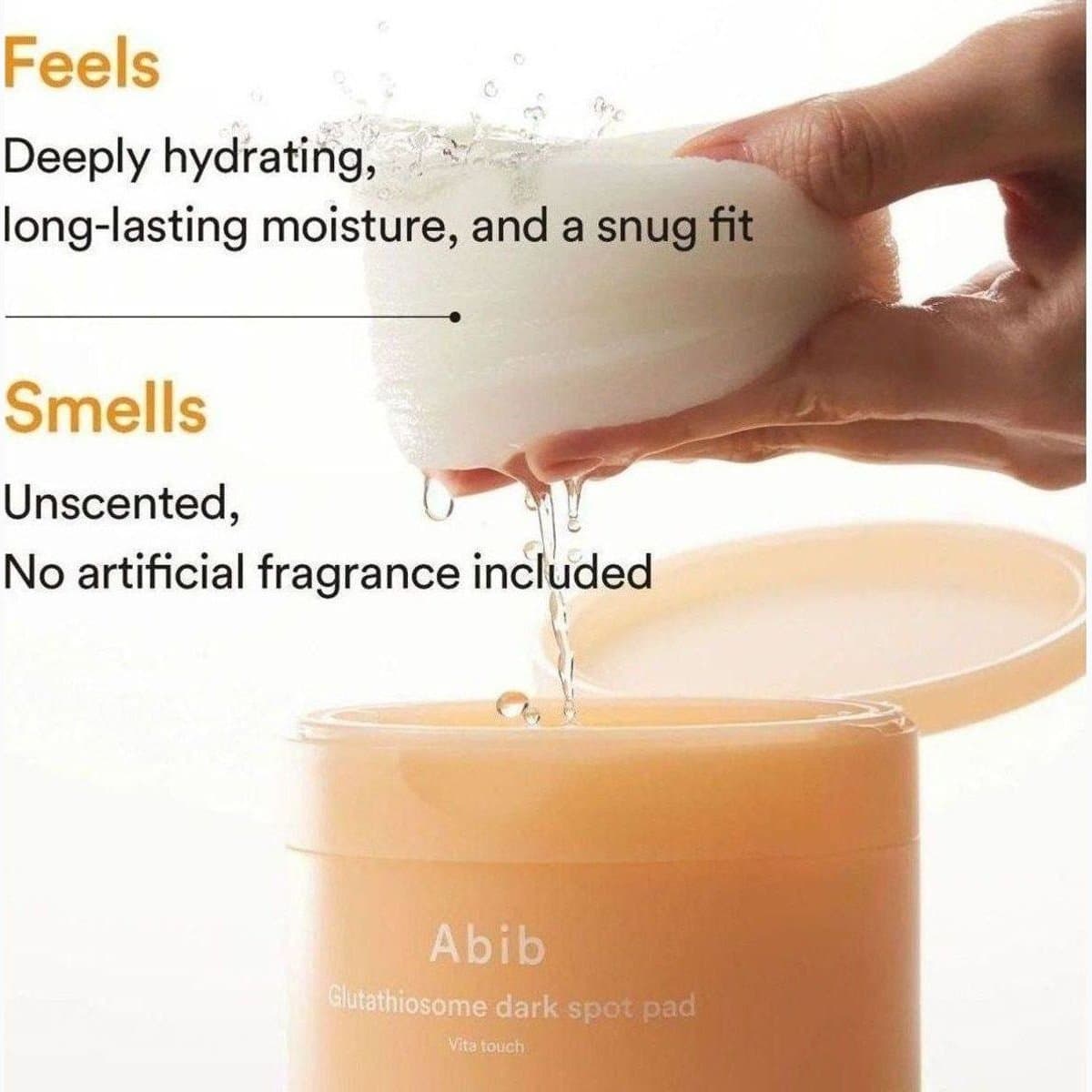 Abib Glutathiosome dark spot pad
Vita touch