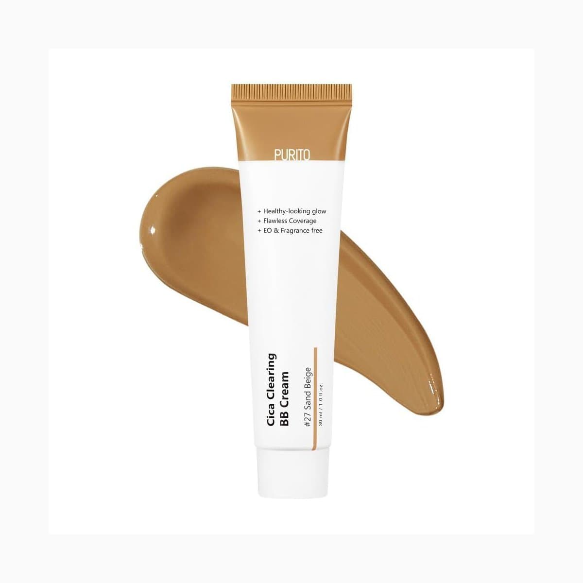 PURITO Cica Clearing BB Cream #27 Sand Beige