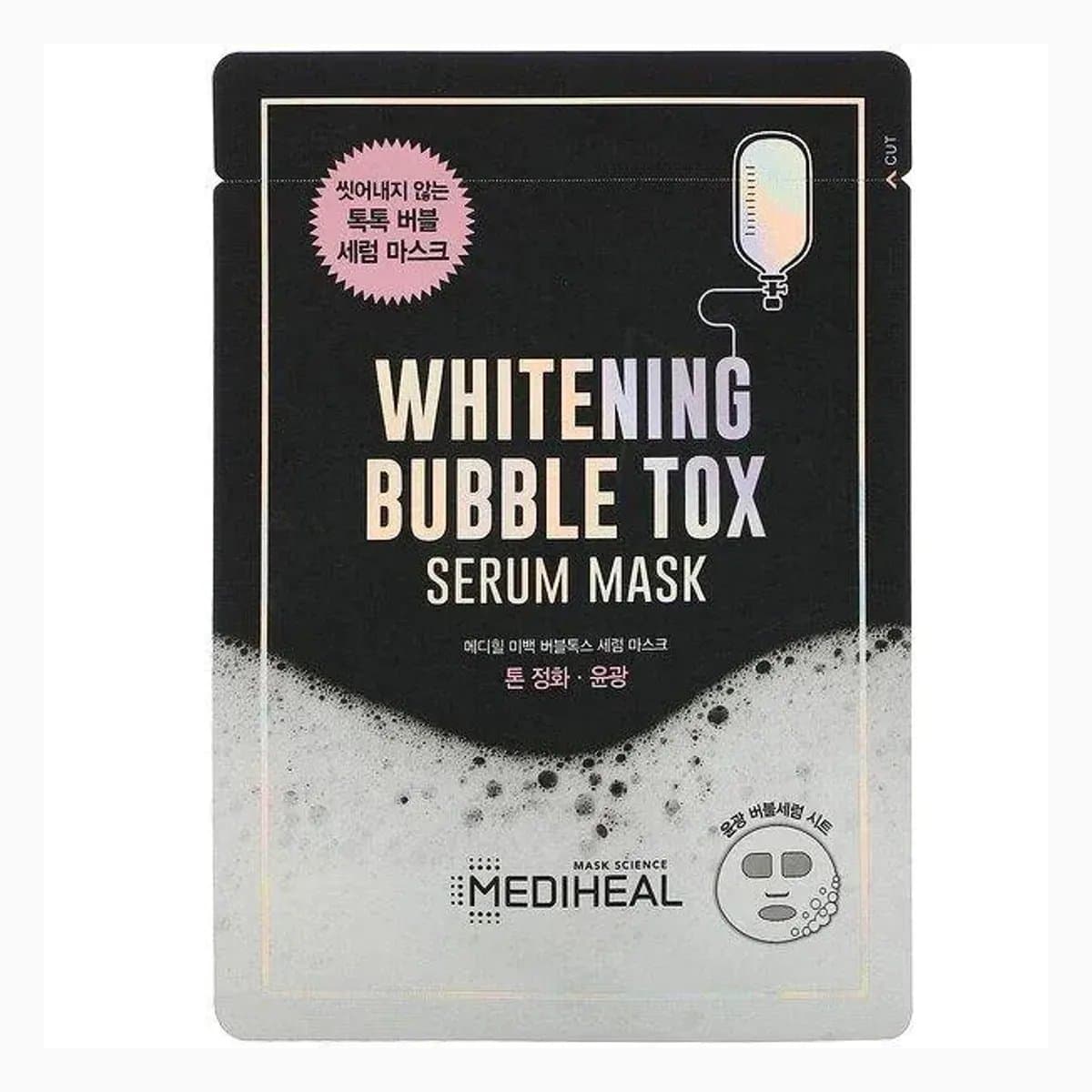 MEDIHEAL Whitening Bubble-Tox Serum Mask *10 (Ver.2)