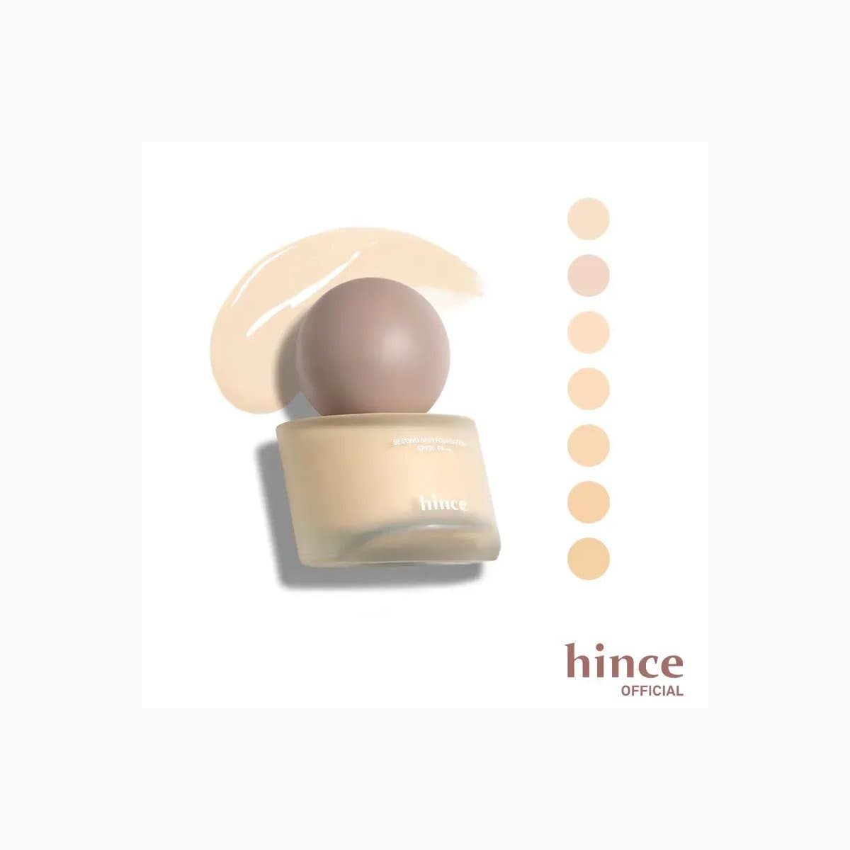 hince SECOND SKIN FOUNDATION 17 PORCELAIN