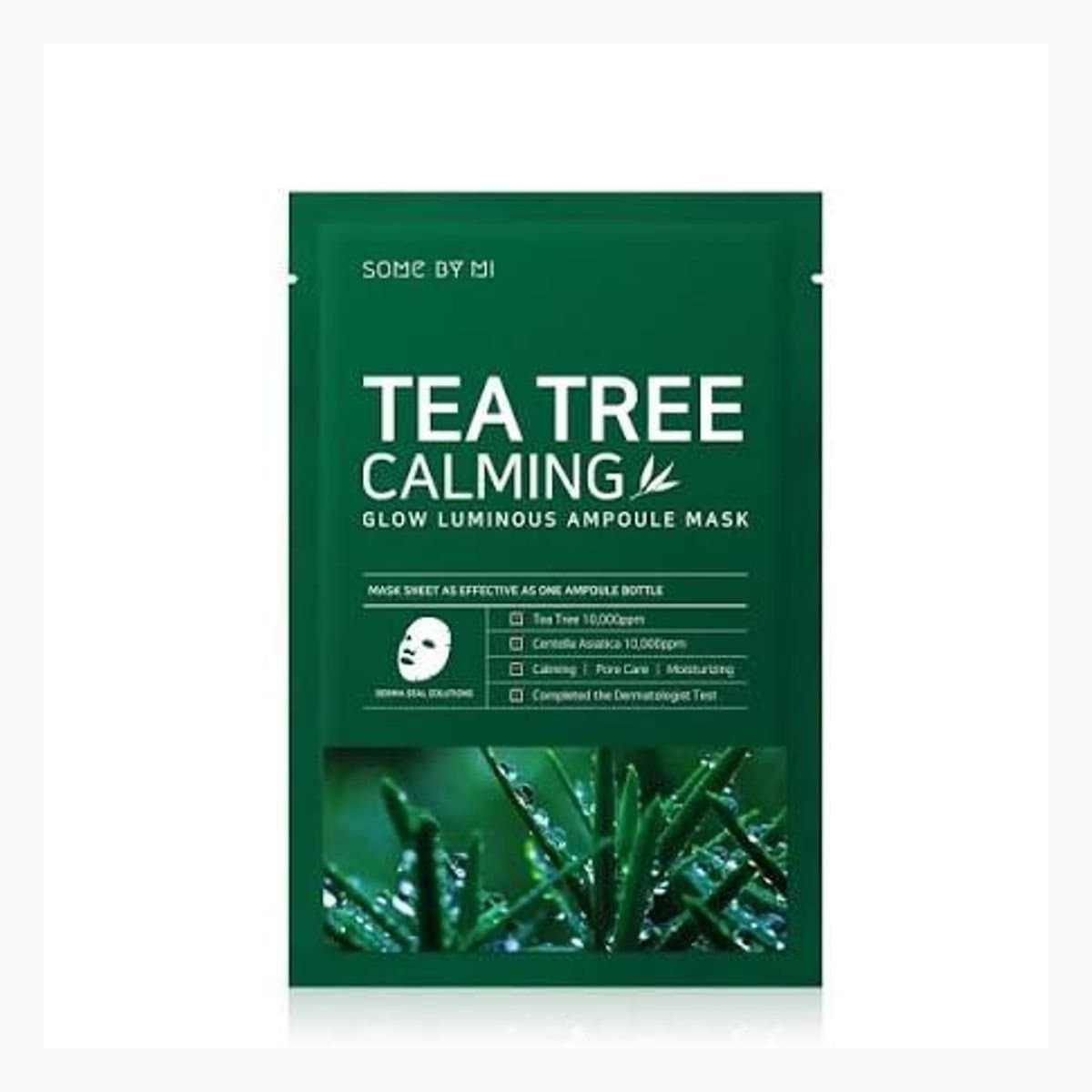 SOME BY MI 30 DAYS TEA TREE CALMING GLOW LUMINOUS AMPOULE MASK