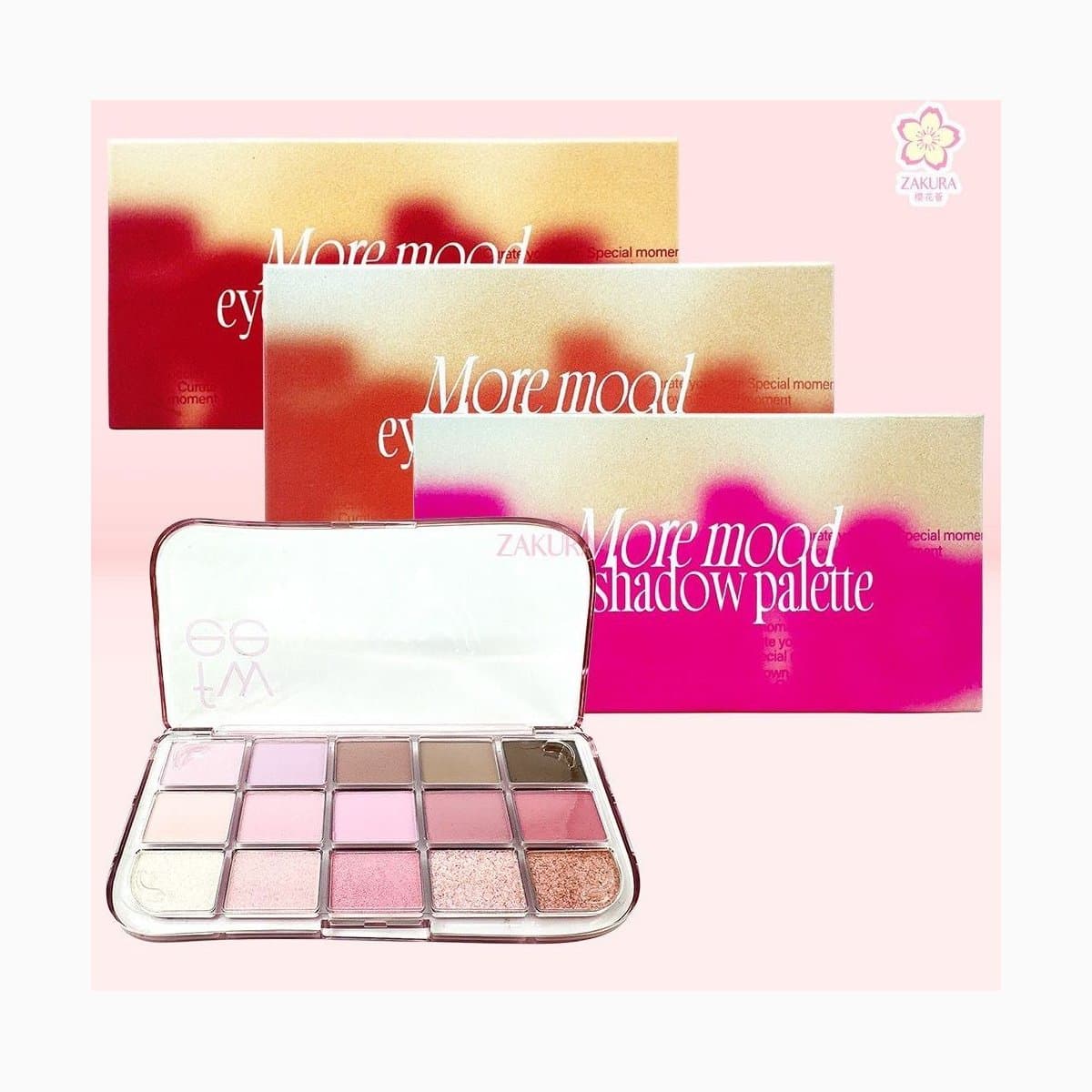 fwee MORE MOOD EYESHADOW PALETTE 06 MORE THAN ROSE