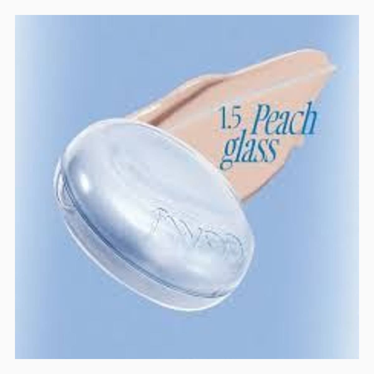 fwee CUSHION GLASS NATURAL 1.5 PEACH GLASS