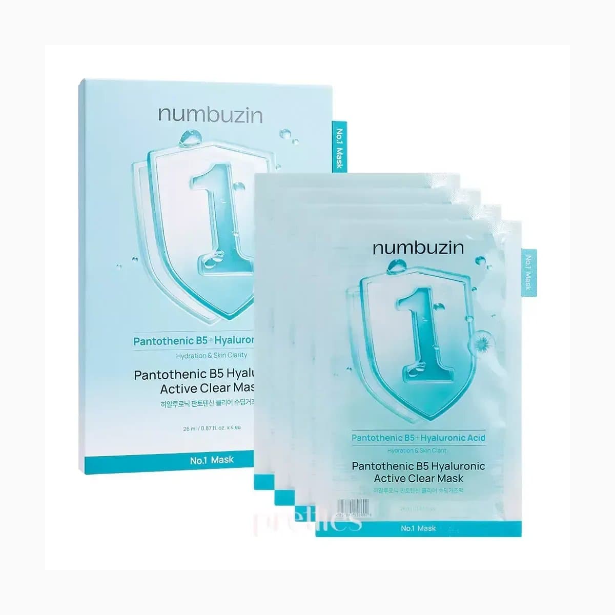 No.1 Pantothenic B5 Hyaluronic Active Clear Mask (1ea)