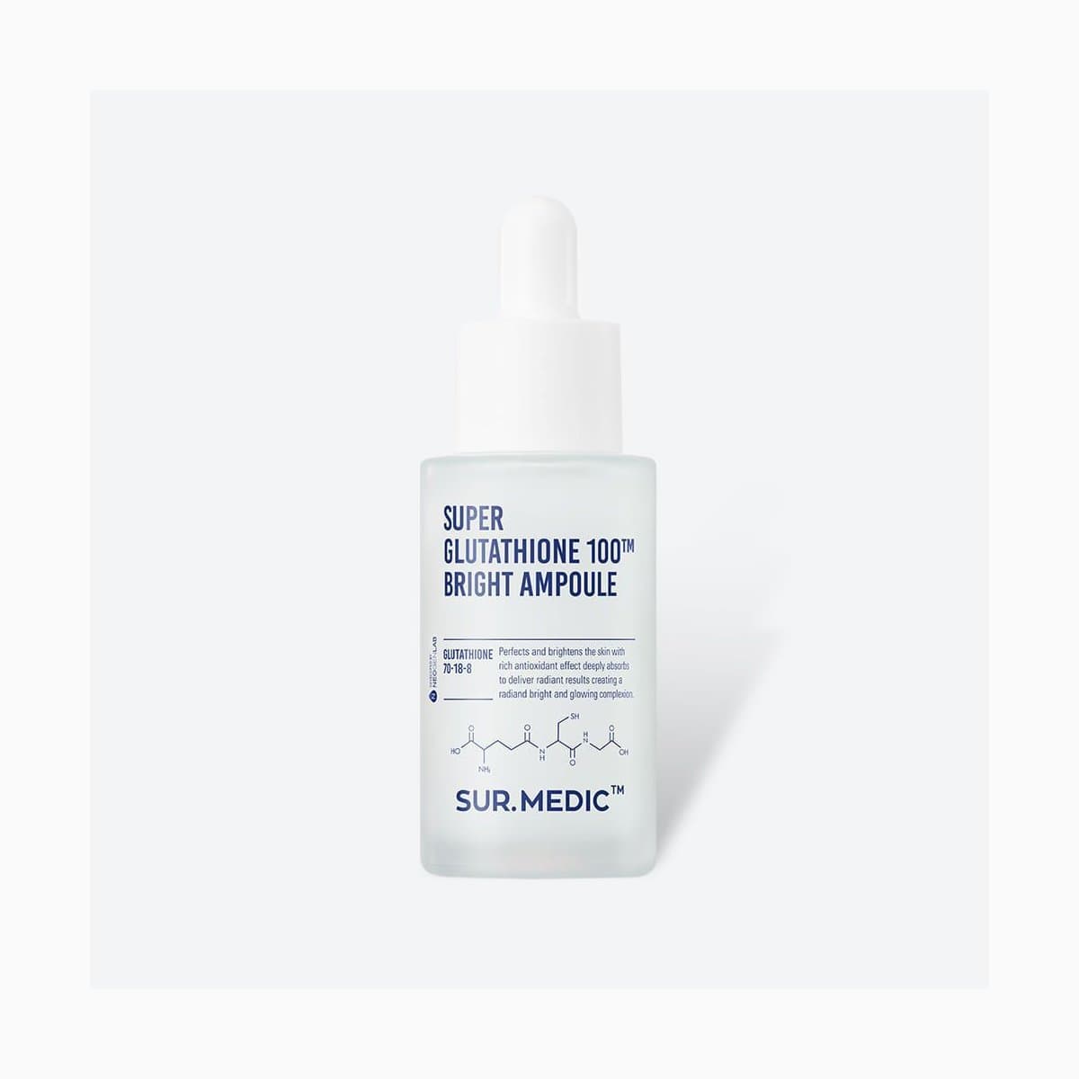 SUR.MEDIC+
SUPER GLUTATHIONE 100TM BRIGHT AMPOULE