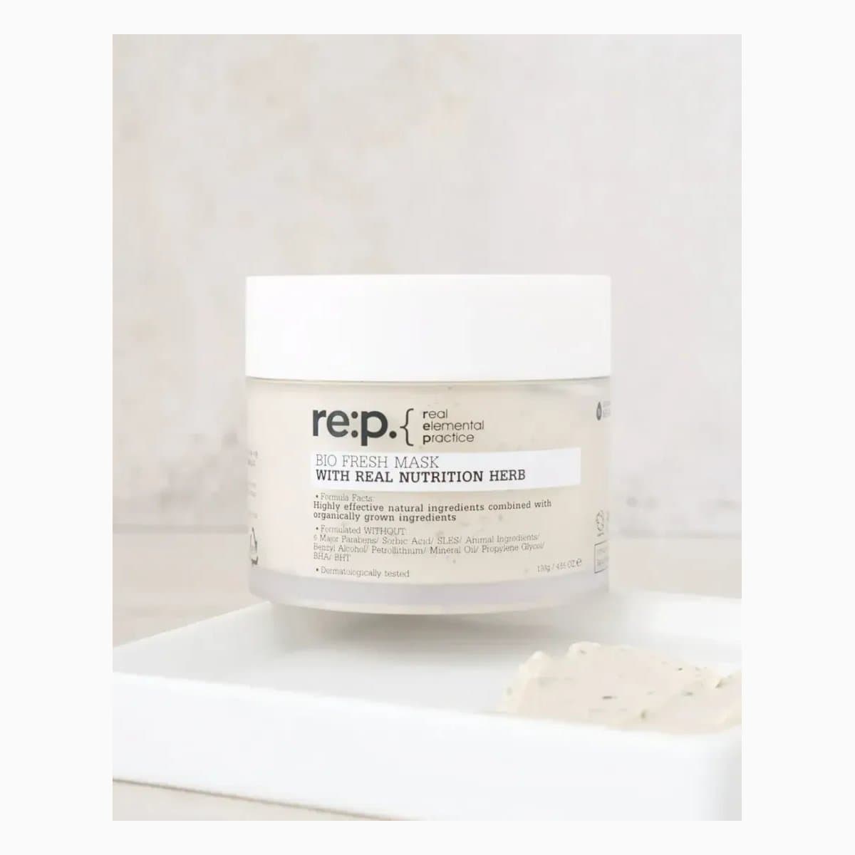 RE:P.
BIO FRESH MASK WITH REAL NUTRITION HERB