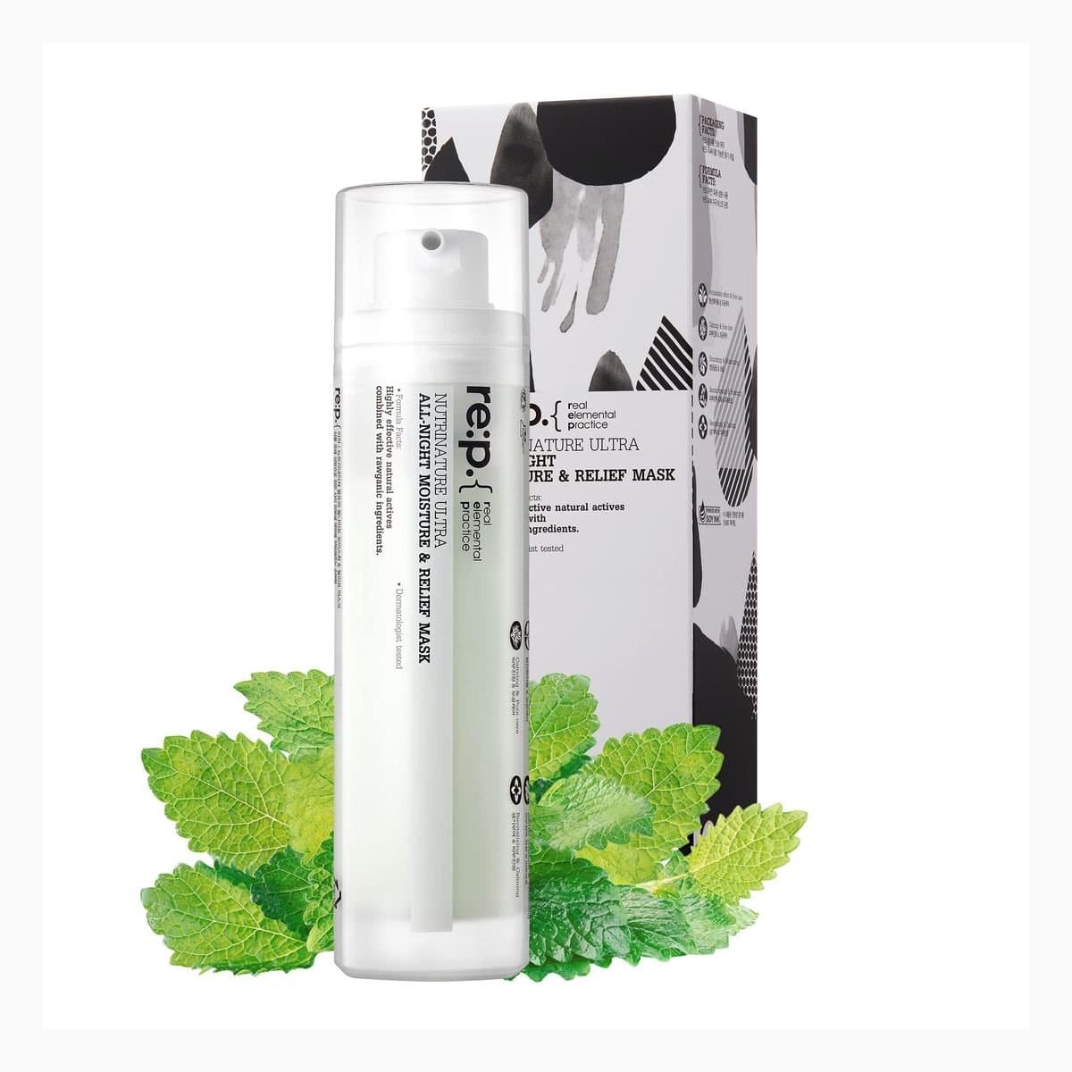 RE:P
NUTRINATURE ULTRA ALL-NIGHT MOISTURE & RELIEF MASK