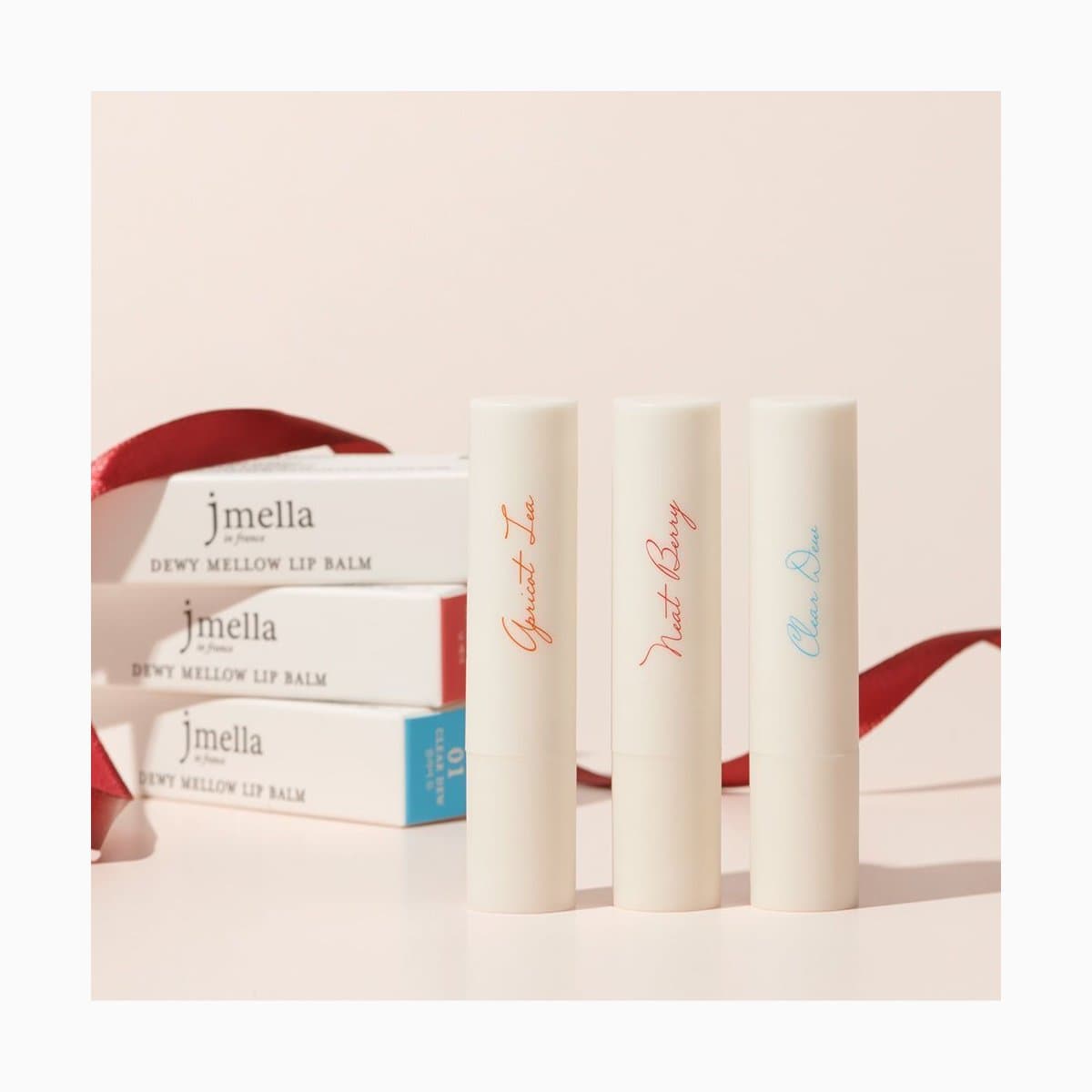 JMELLA IN FRANCE DEWY MELLOW LIP BALM 03 APRICOT TEA_3 G_KAKAO GIFT SHOP