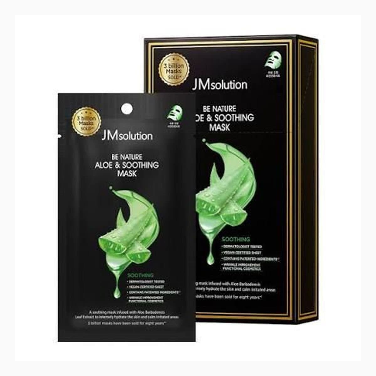 JMSOLUTION BE NATURE ALOE & SOOTHING MASK