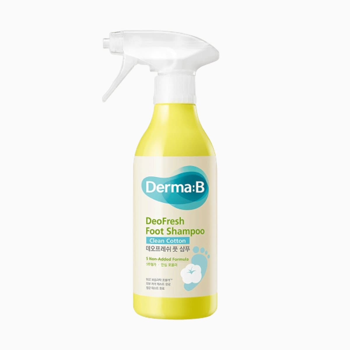 Derma:B DeoFresh Foot Shampoo_Clean Cotton 400ml