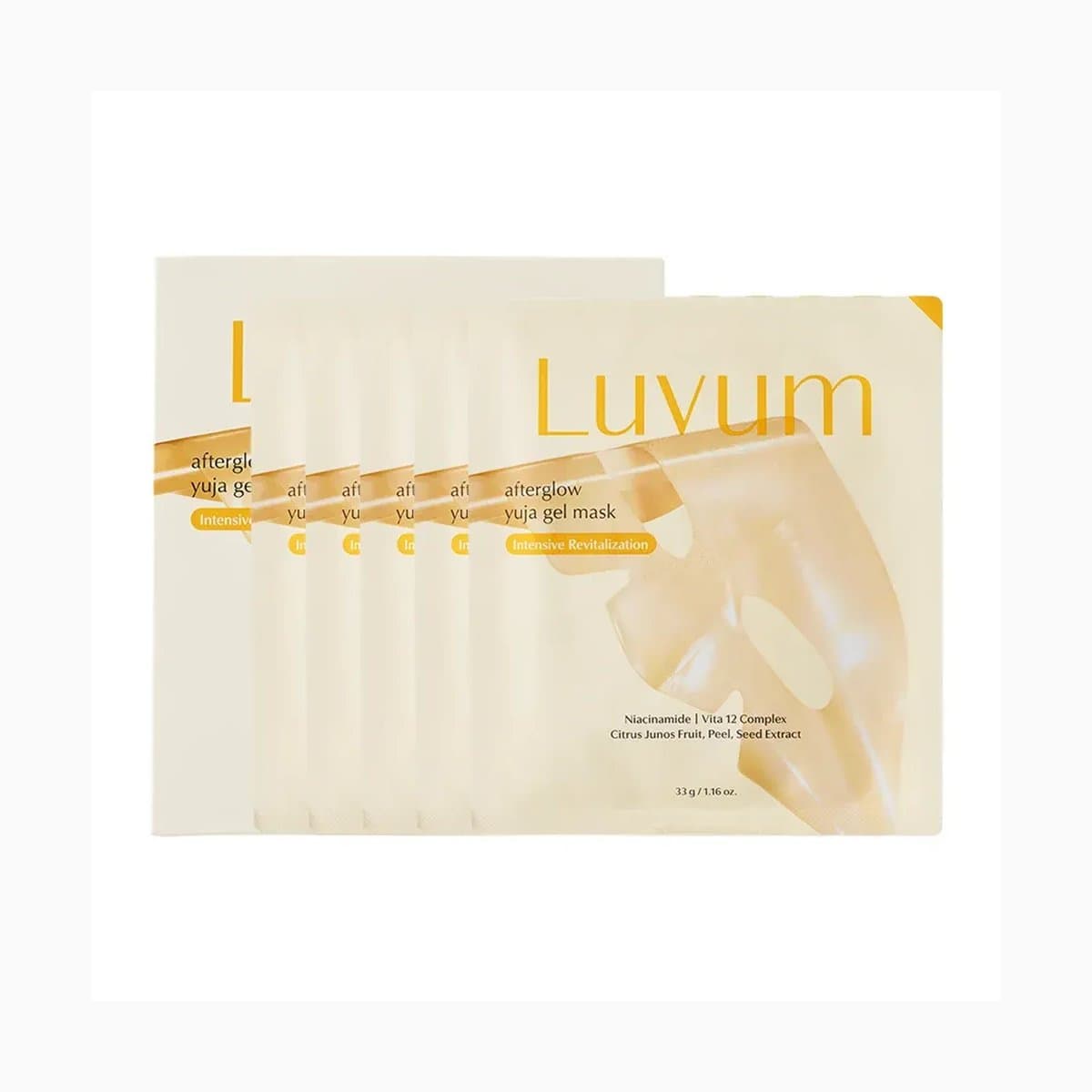 Afterglow Yuja Gel Mask 5pc/Box