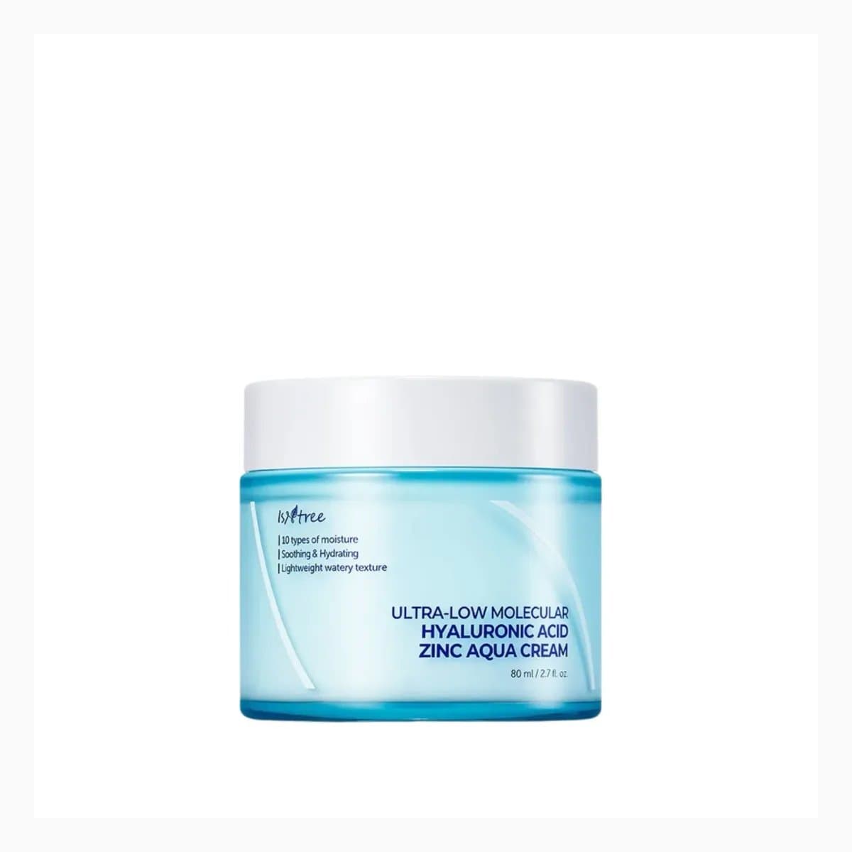 ISNTREE ULTRA-LOW MOLECULAR HYALURONIC ACID ZINC AQUA CREAM 2ml