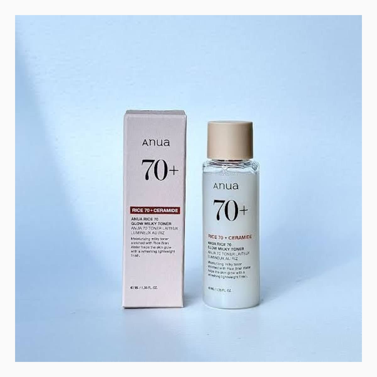 ANUA RICE 70 GLOW MILKY TONER