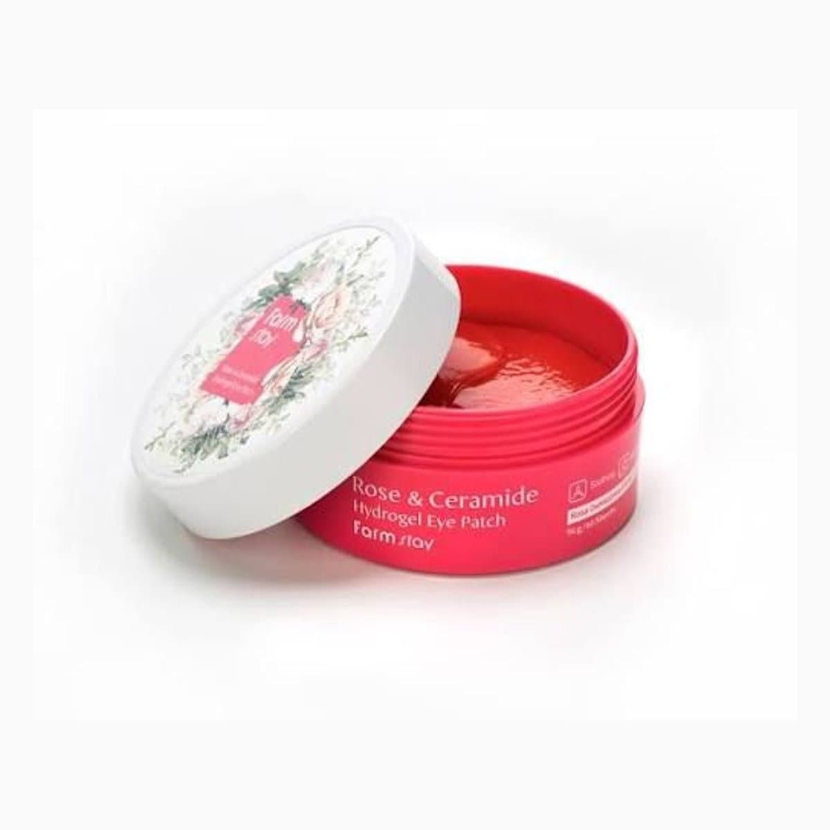 FARMSTAY ROSE & CERAMIDE HYDROGEL EYE PATCH