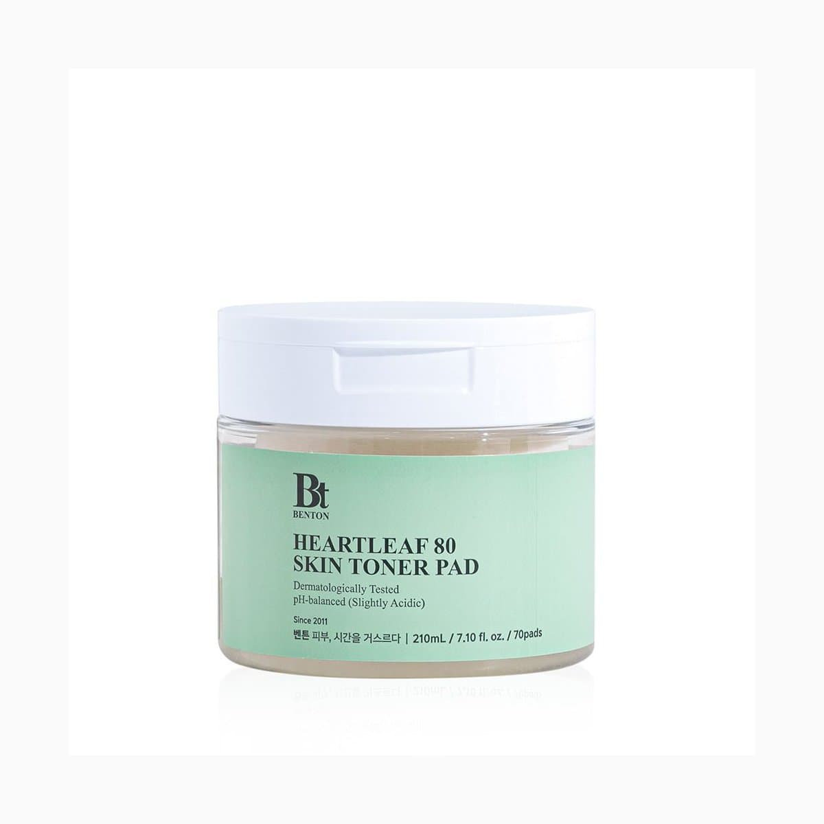 BENTON HEARTLEAF 80 SKIN TONER PAD