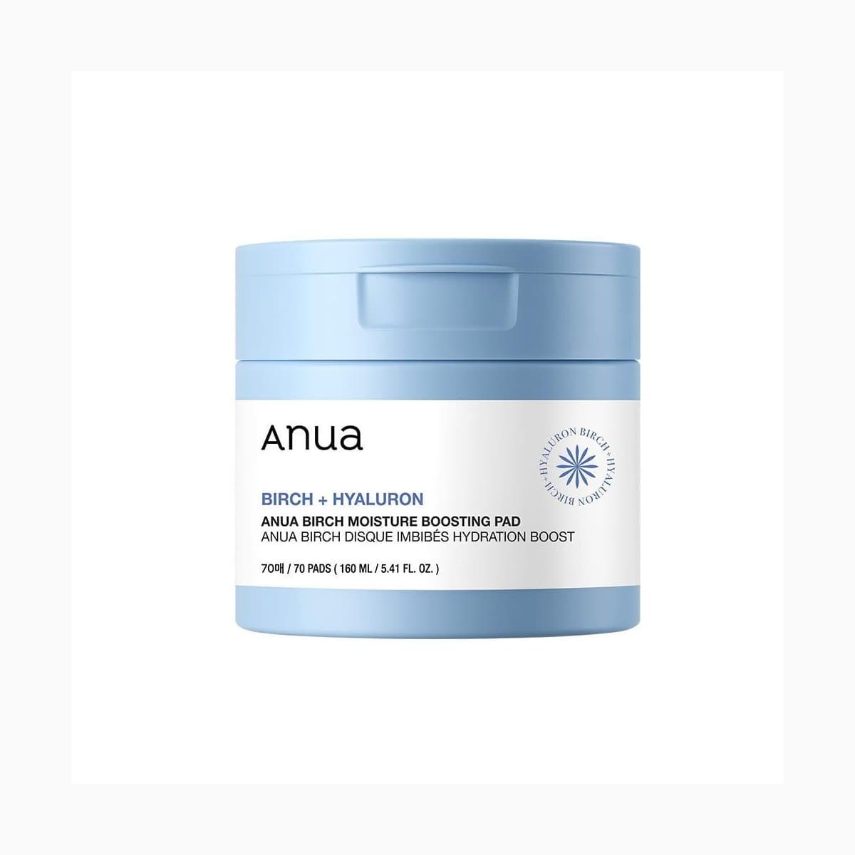 ANUA BIRCH MOISTURE BOOSTING PAD 160ml