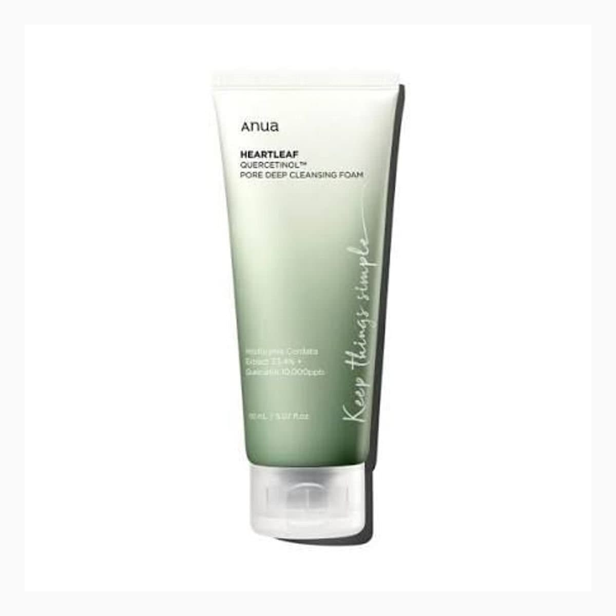 ANUA HEARTLEAF QUERCETINOL PORE DEEP CLEANSING FOAM 25ml
