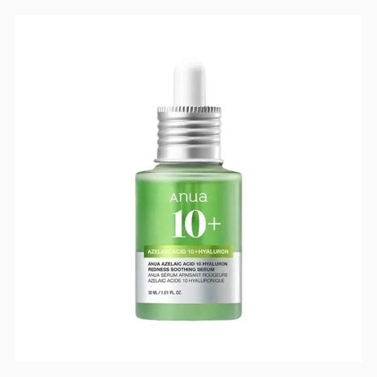 ANUA AZELAIC ACID 10 HYALURON REDNESS SOOTHING SERUM 10ml